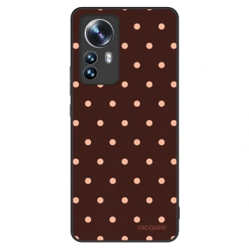 Hülle für Xiaomi 12 Pro - Peach Dots & Chocolate