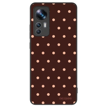 Hülle für Xiaomi 12T Pro - Peach Dots & Chocolate