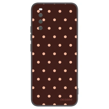 Hülle für Sony Xperia 10 III - Peach Dots & Chocolate