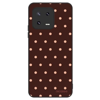 Hülle für Xiaomi 13 Pro - Peach Dots & Chocolate