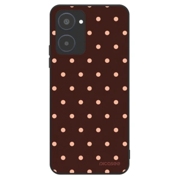 Hülle für Realme 10 4G - Peach Dots & Chocolate