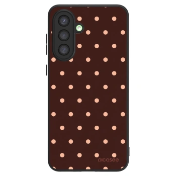 Picasee ULTIMATE CASE für Samsung Galaxy A26 5G A266B - Peach Dots & Chocolate