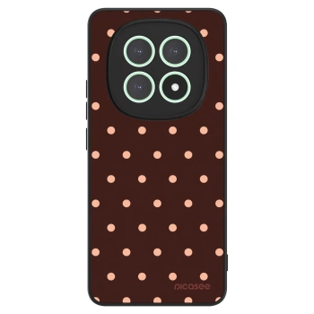 Hülle für Xiaomi Redmi Note 15 4G - Peach Dots & Chocolate