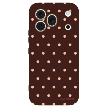 Hülle für Honor 600 Pro - Peach Dots & Chocolate