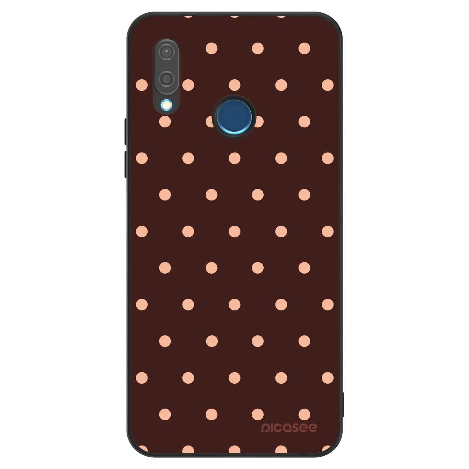 Picasee ULTIMATE CASE für Huawei P20 Lite - Peach Dots & Chocolate