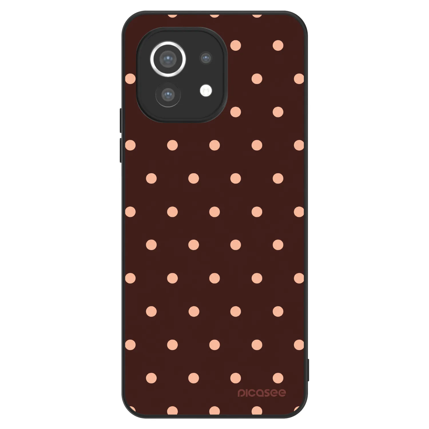 Picasee ULTIMATE CASE für Xiaomi Mi 11 - Peach Dots & Chocolate