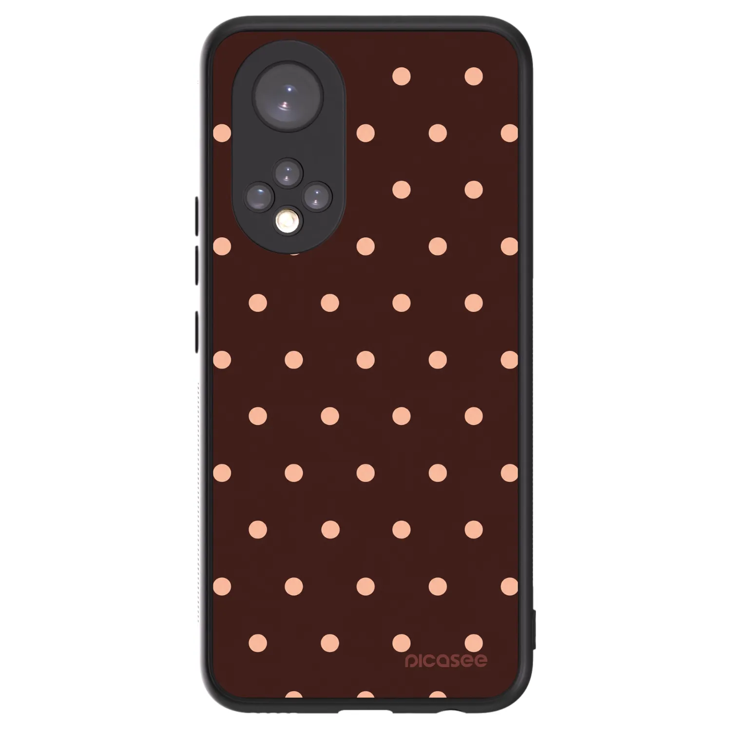 Picasee ULTIMATE CASE für Huawei Nova 9 - Peach Dots & Chocolate
