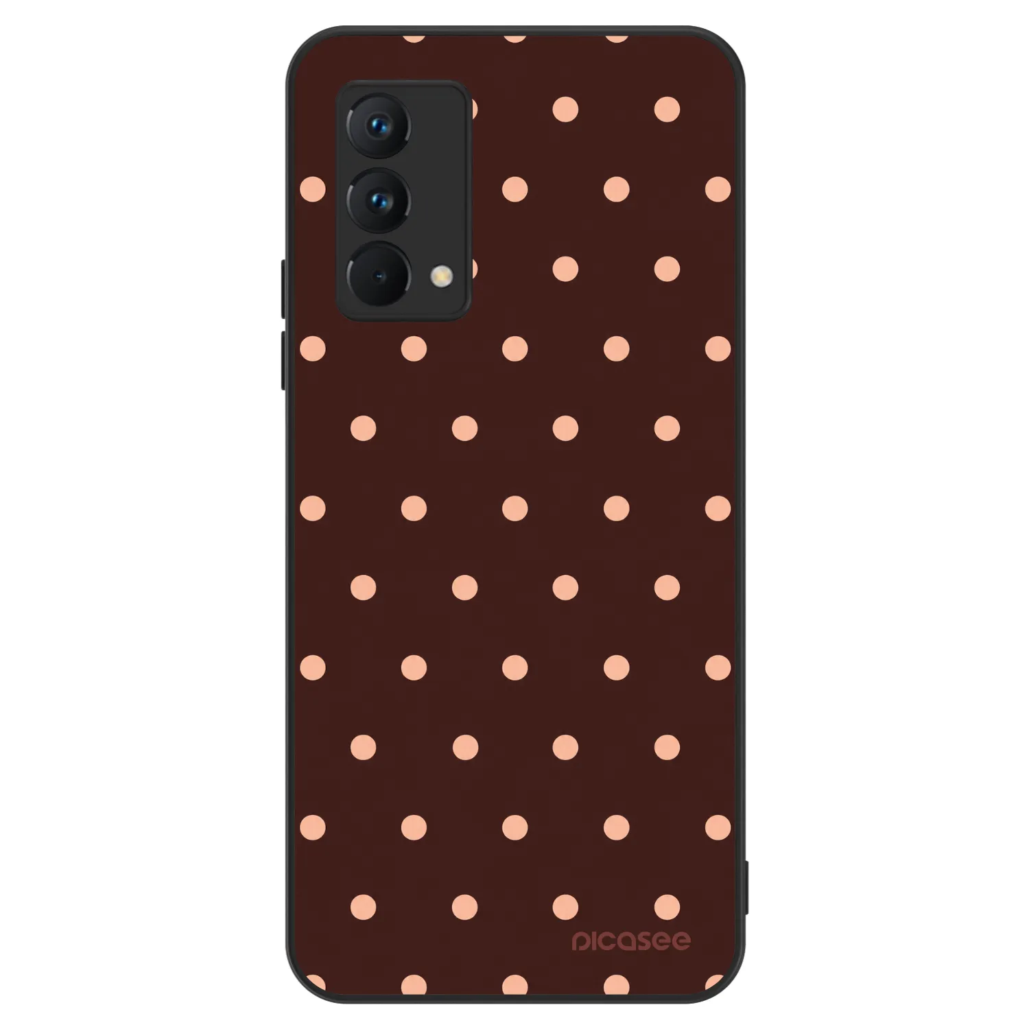 Picasee ULTIMATE CASE für Realme GT Master Edition 5G - Peach Dots & Chocolate