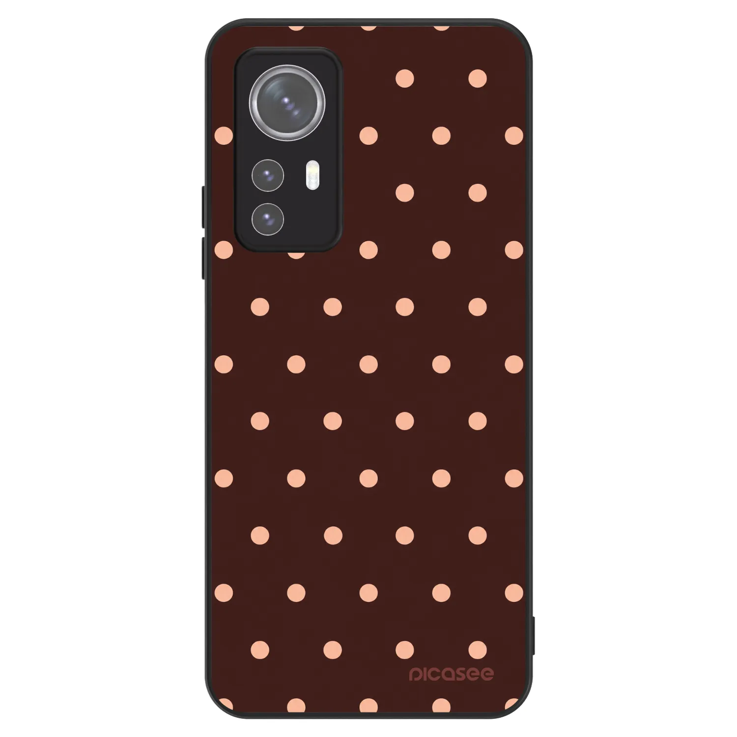 Picasee ULTIMATE CASE für Xiaomi 12X - Peach Dots & Chocolate