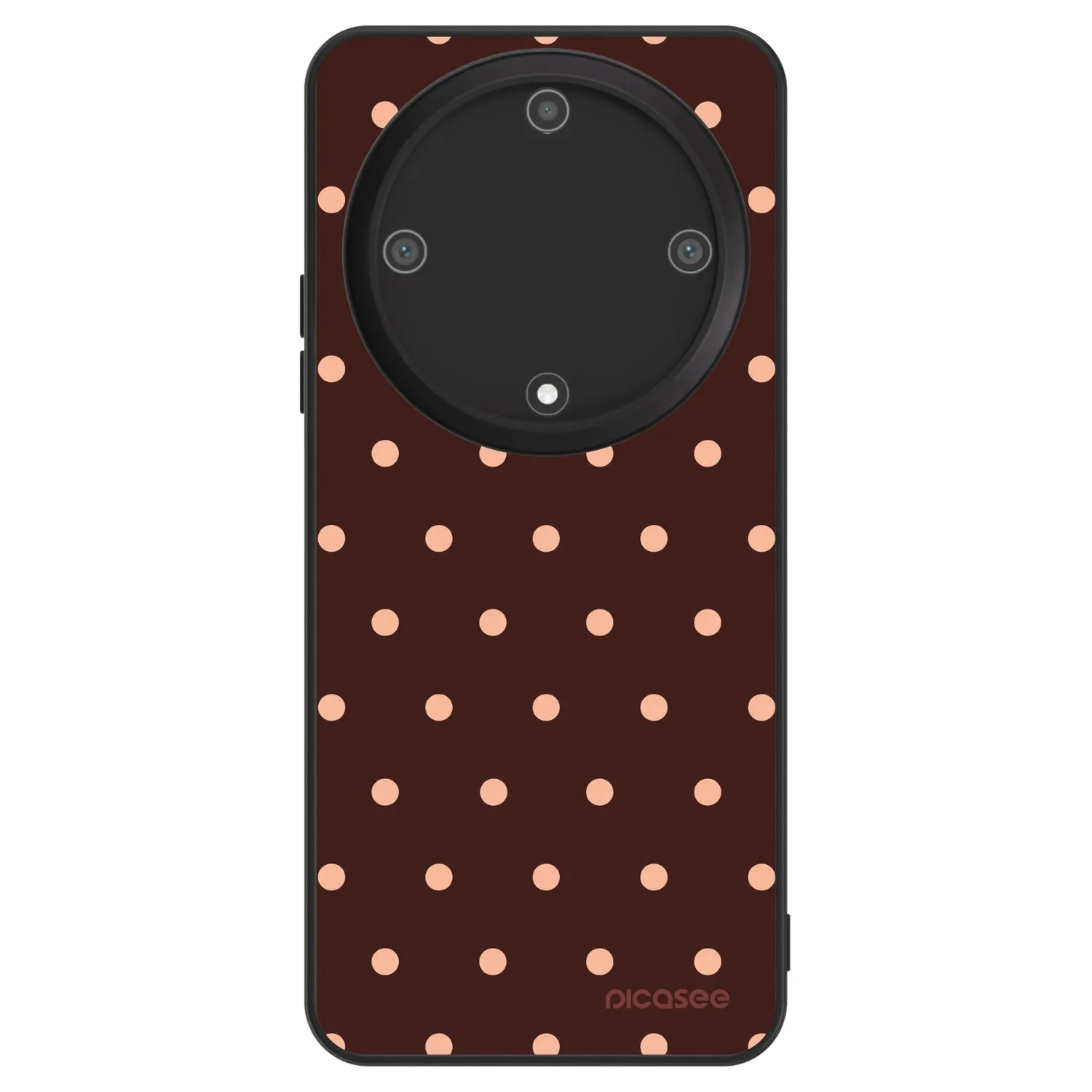 Picasee ULTIMATE CASE für Honor Magic5 Lite 5G - Peach Dots & Chocolate