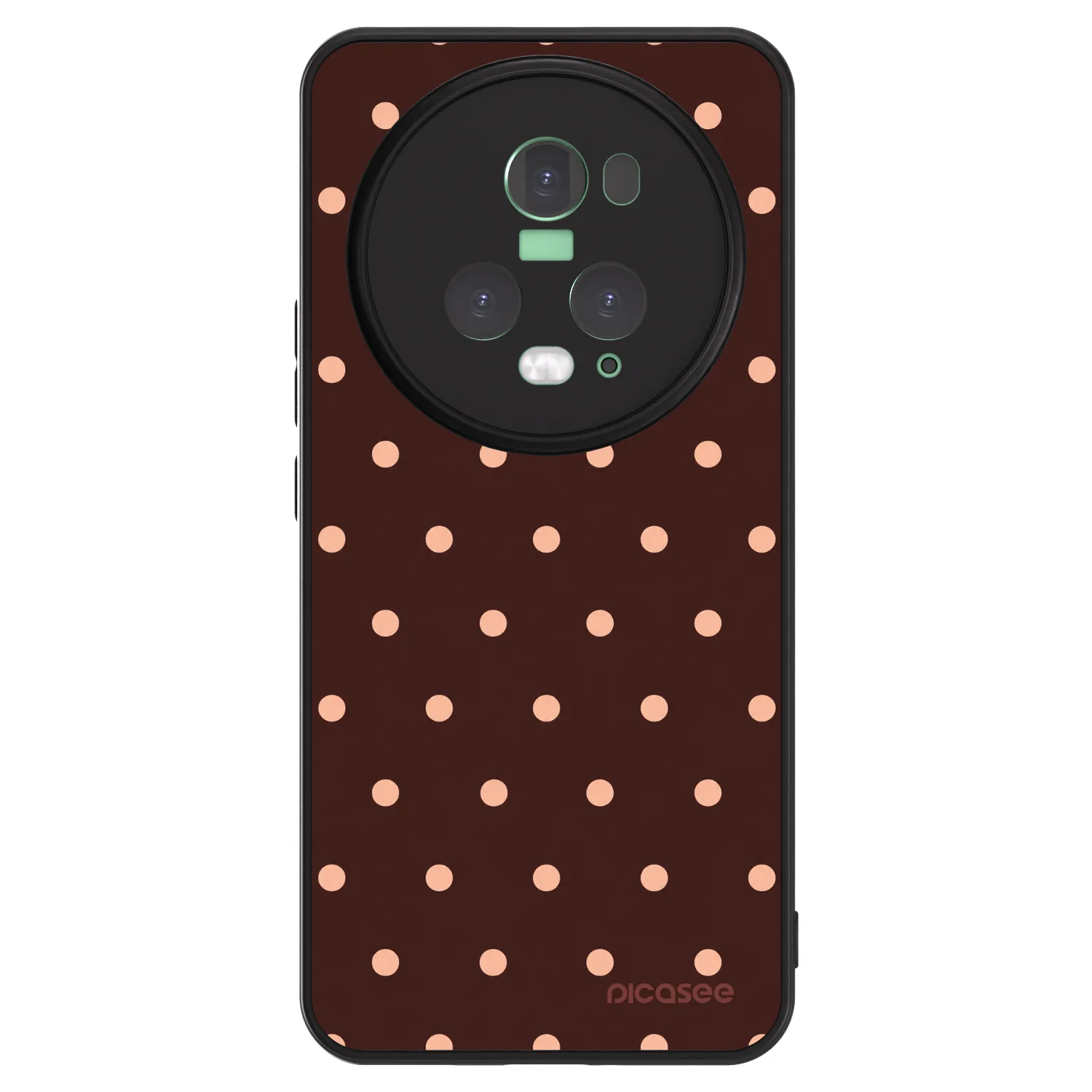 Picasee ULTIMATE CASE für Honor Magic5 Pro - Peach Dots & Chocolate