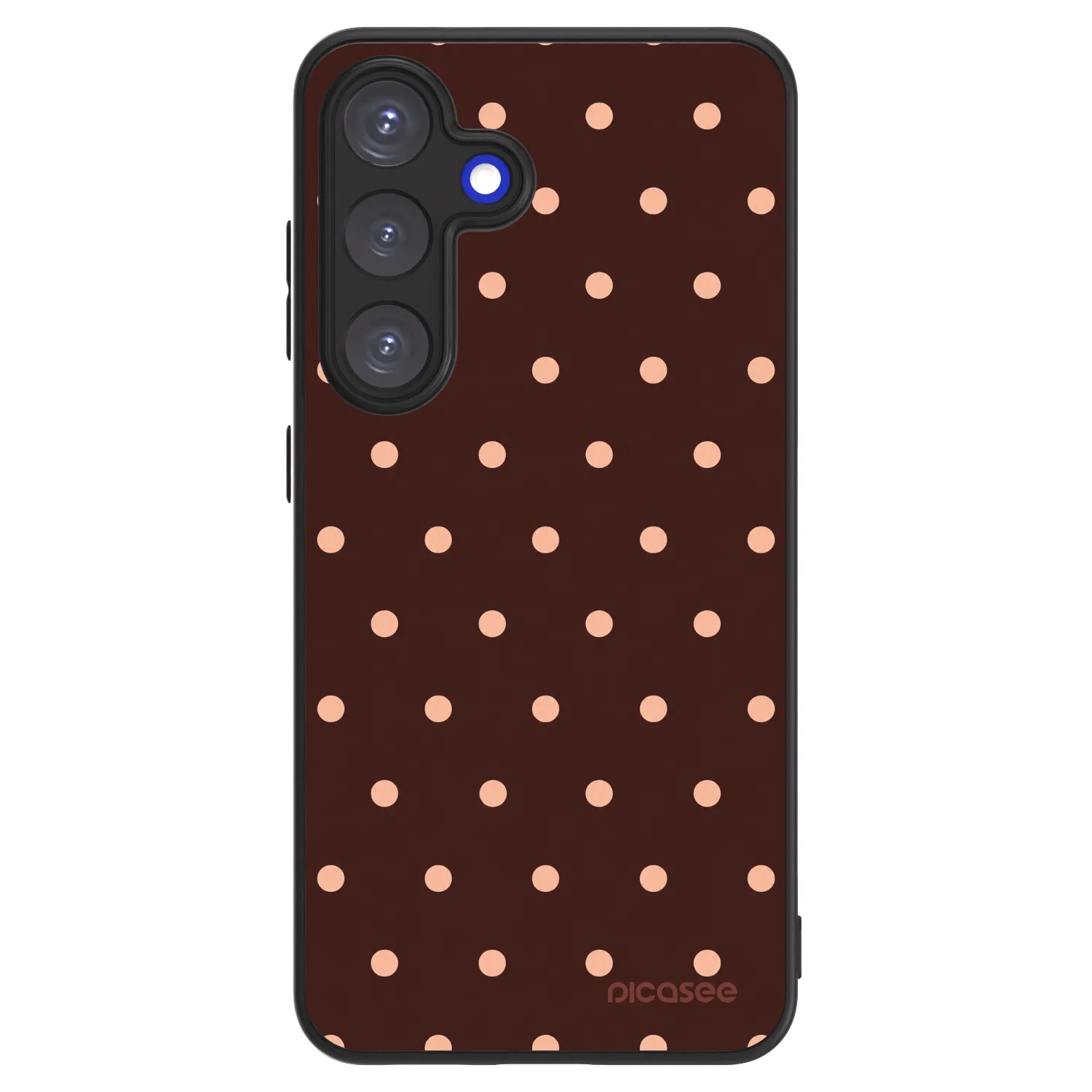 Picasee ULTIMATE CASE für Samsung Galaxy A25 A256B 5G - Peach Dots & Chocolate