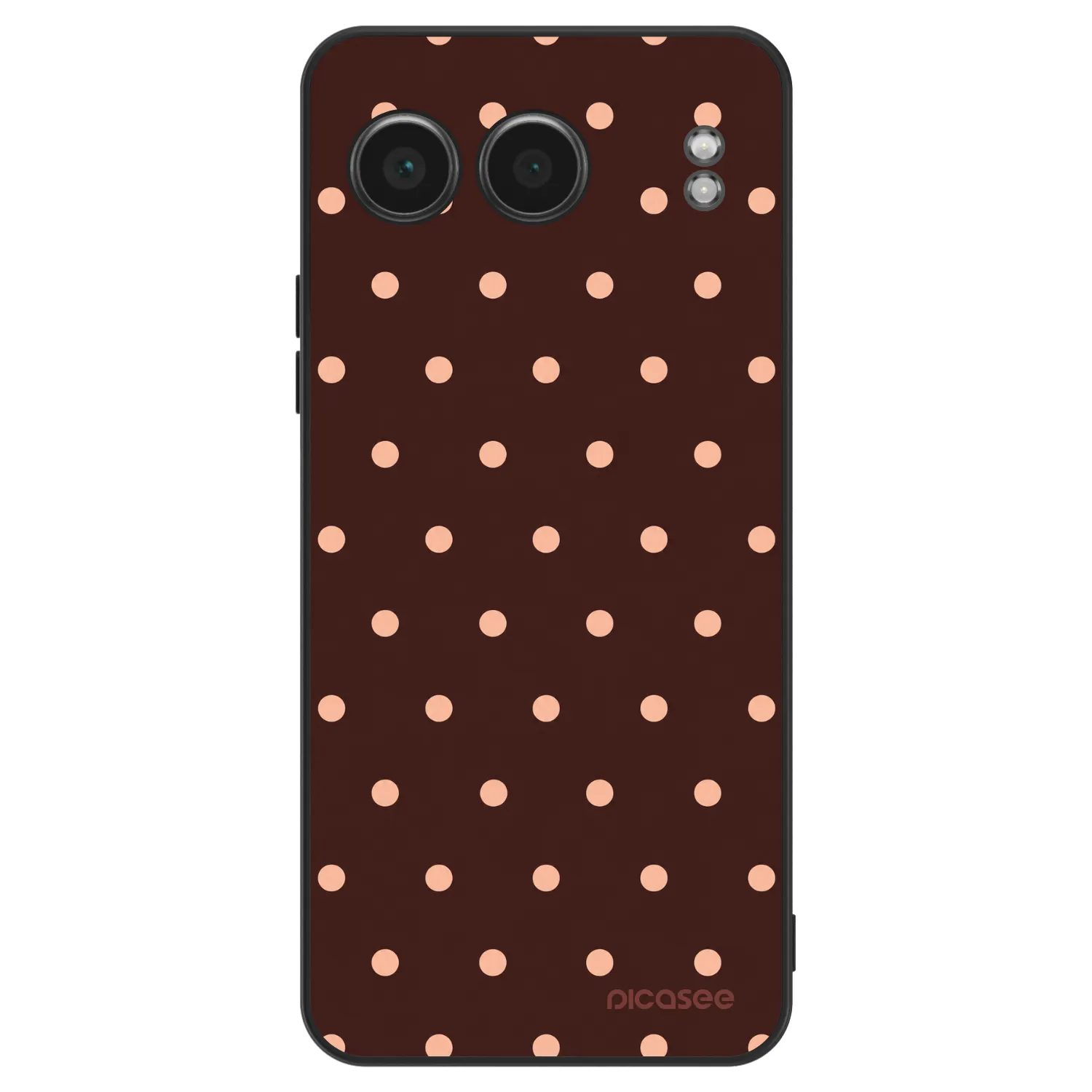 Picasee ULTIMATE CASE für OnePlus Nord 4 - Peach Dots & Chocolate