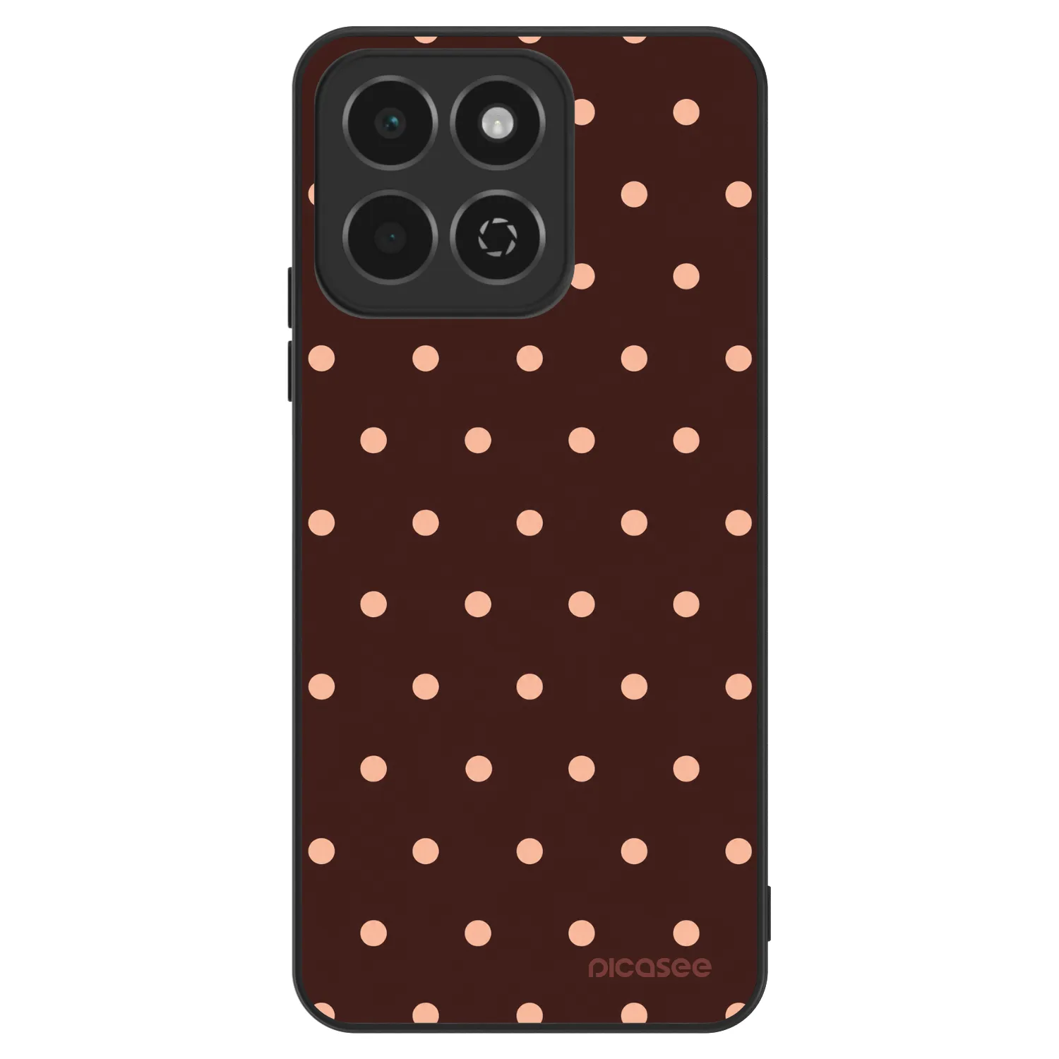 Picasee ULTIMATE CASE für Honor 200 Smart 5G - Peach Dots & Chocolate