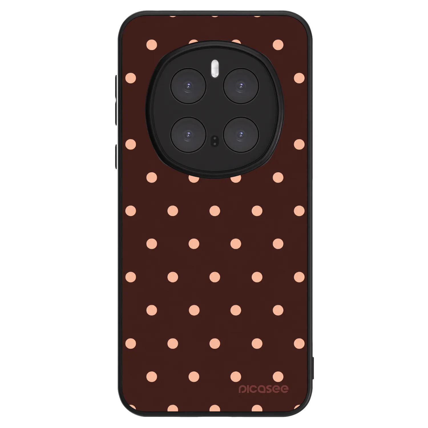 Picasee ULTIMATE CASE für Honor Magic7 Pro 5G - Peach Dots & Chocolate