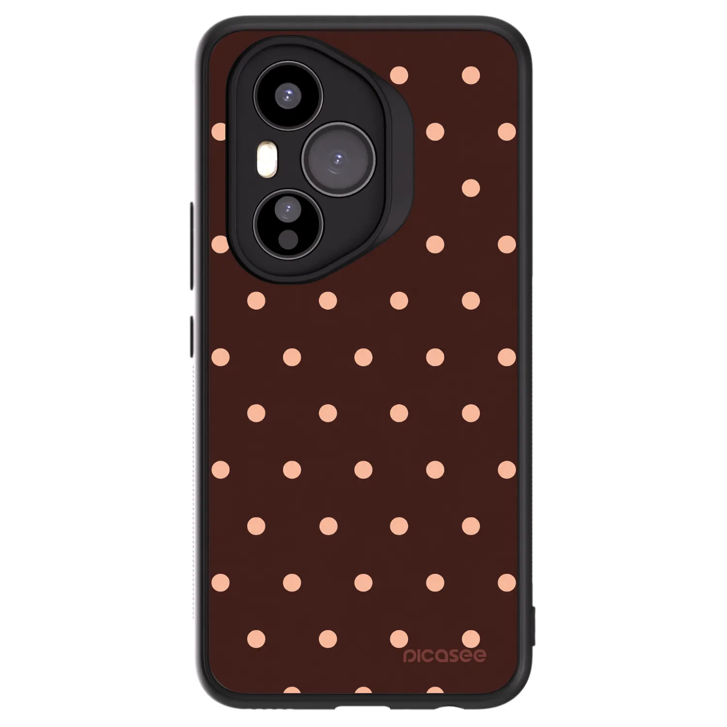 Picasee ULTIMATE CASE für Honor 400 Pro 5G - Peach Dots & Chocolate