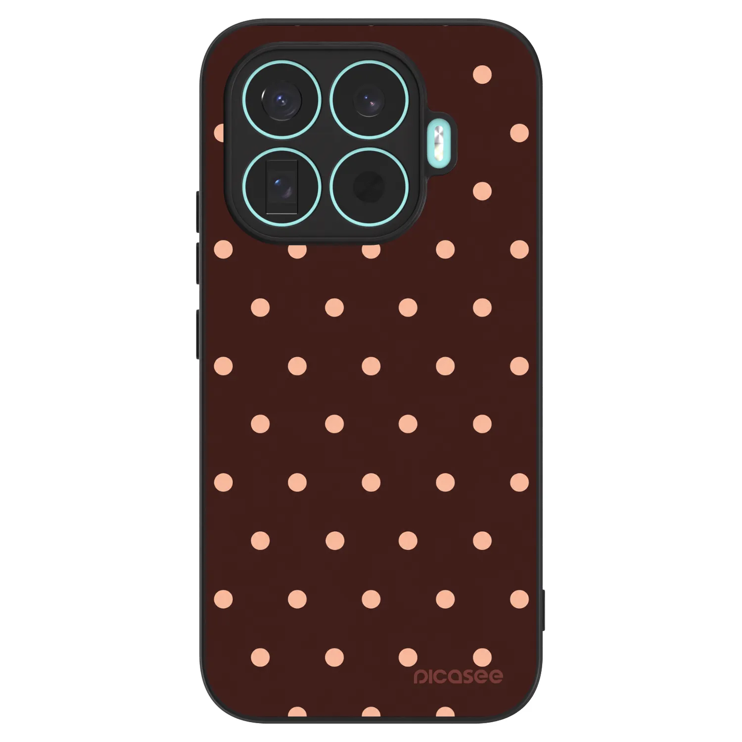 Picasee ULTIMATE CASE für Xiaomi 17T - Peach Dots & Chocolate