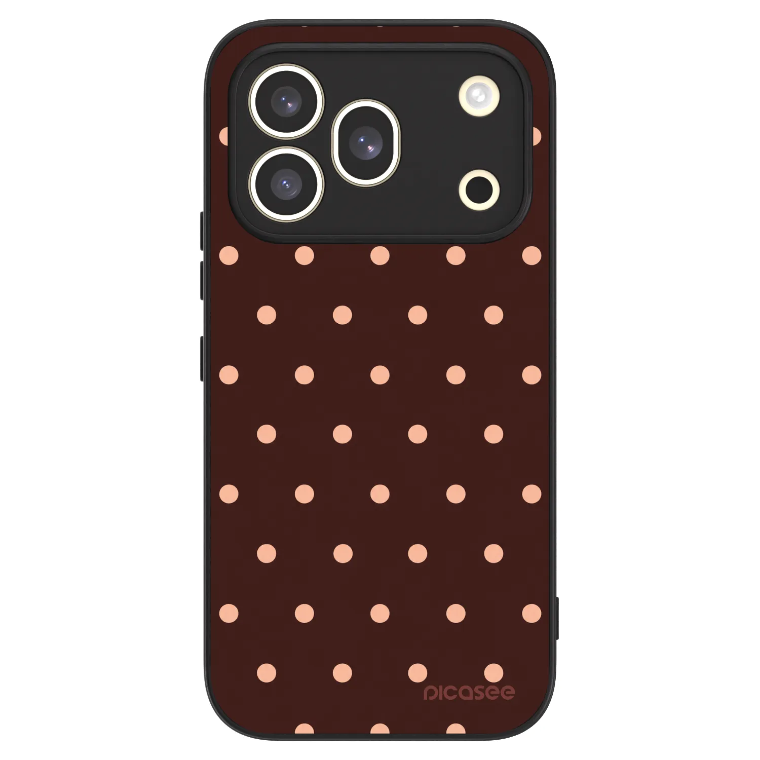Picasee ULTIMATE CASE für Honor 600 Pro - Peach Dots & Chocolate