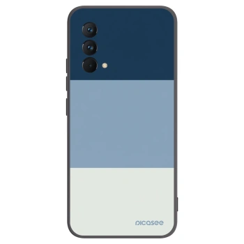 Picasee Realme GT Master Edition 5G Hülle - Schwarzes Silikon - Coastal Blue