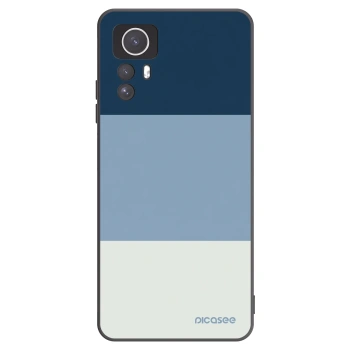 Picasee Xiaomi Redmi Note 12S Hülle - Schwarzes Silikon - Coastal Blue