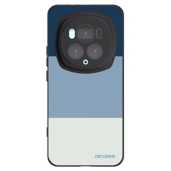 Picasee Honor Magic6 Pro Hülle - Schwarzes Silikon - Coastal Blue