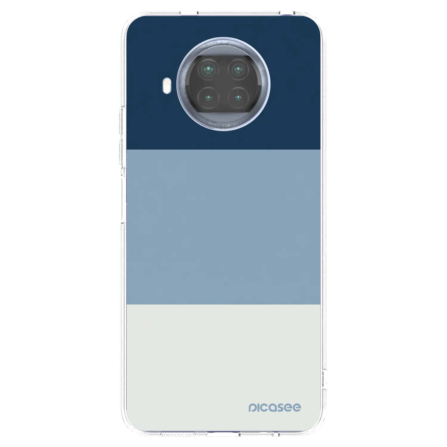Picasee Xiaomi Mi 10T Lite Hülle - Transparentes Silikon - Coastal Blue