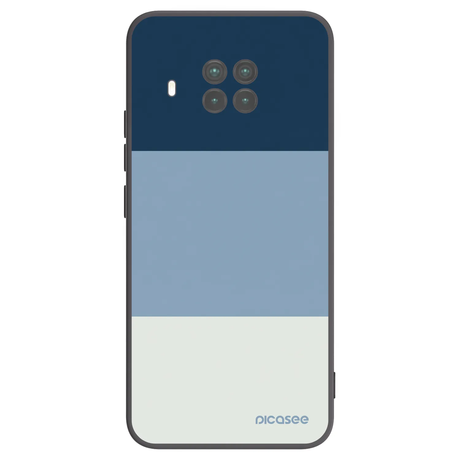 Picasee Xiaomi Mi 10T Lite Hülle - Schwarzes Silikon - Coastal Blue