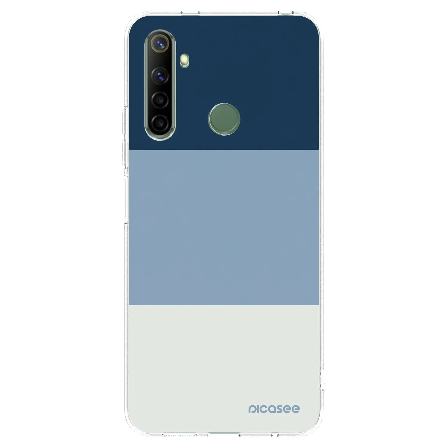 Picasee Realme 6i Hülle - Transparentes Silikon - Coastal Blue