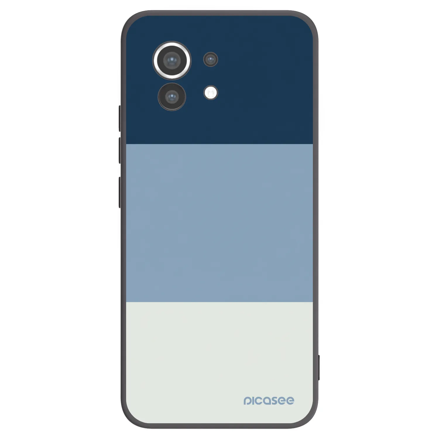 Picasee Xiaomi Mi 11 Hülle - Schwarzes Silikon - Coastal Blue
