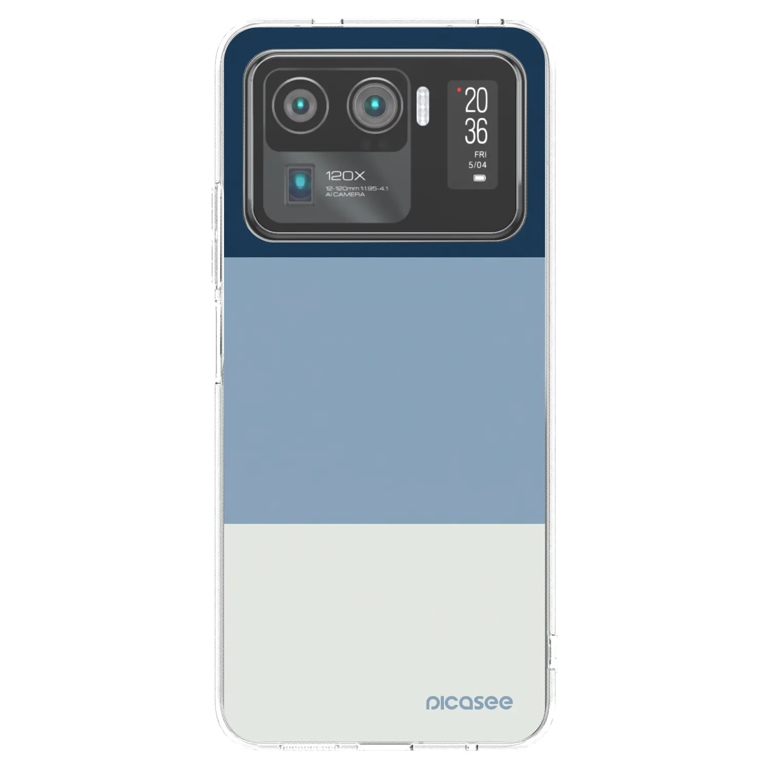 Picasee Xiaomi Mi 11 Ultra Hülle - Transparentes Silikon - Coastal Blue