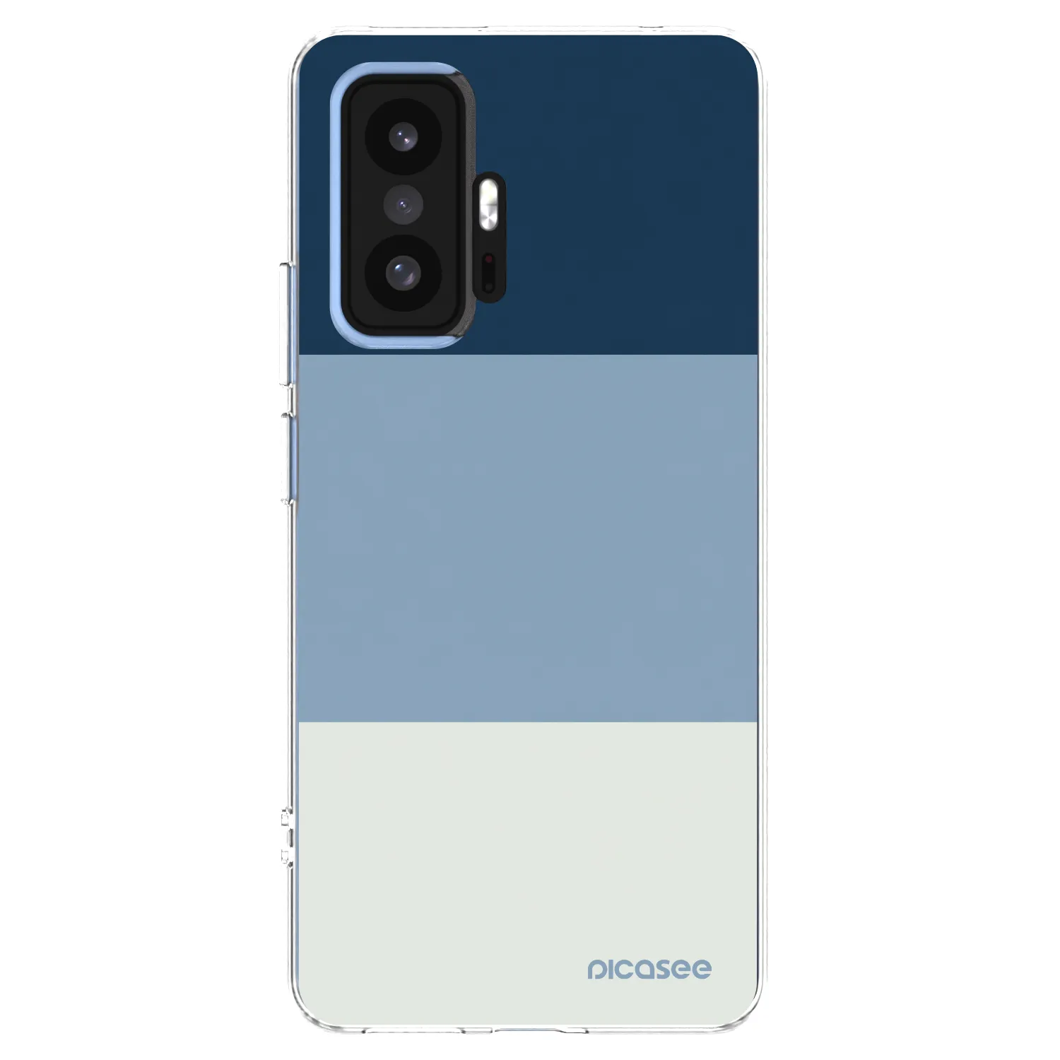 Picasee Xiaomi 11T Pro Hülle - Transparentes Silikon - Coastal Blue