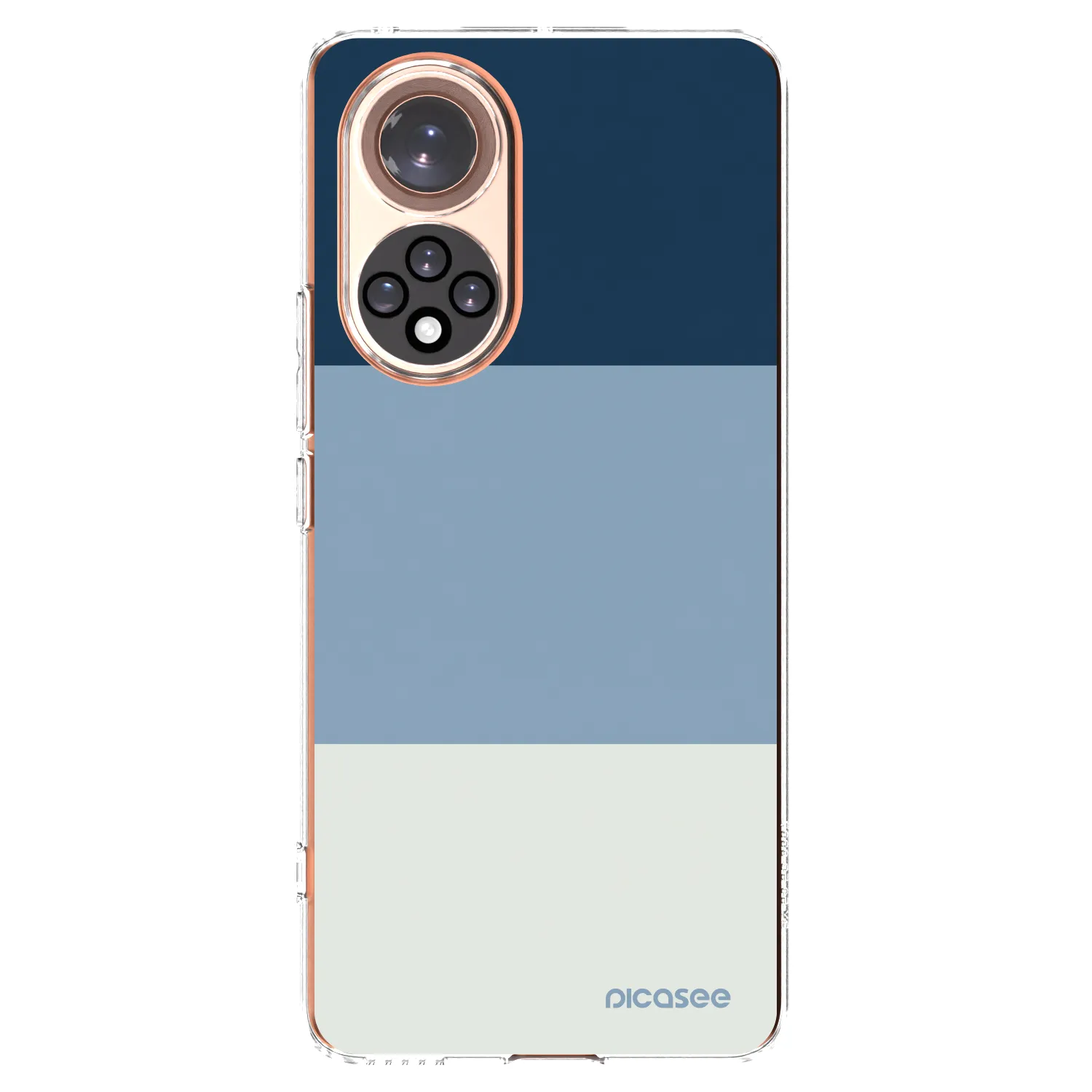 Picasee Huawei Nova 9 Hülle - Transparentes Silikon - Coastal Blue