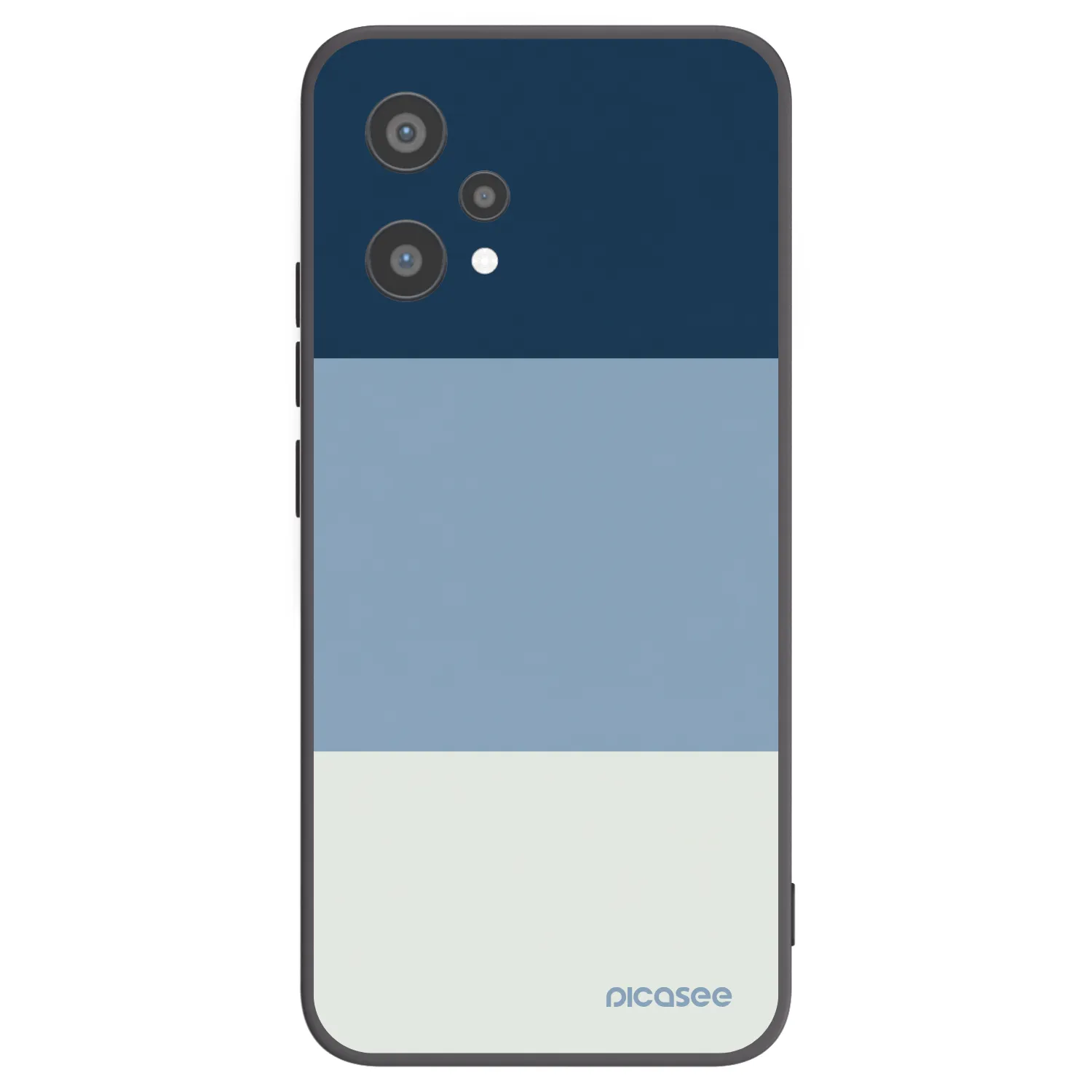 Picasee Realme 9 Pro 5G Hülle - Schwarzes Silikon - Coastal Blue