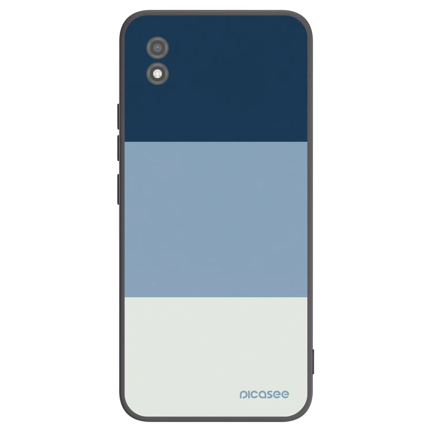 Picasee Realme C11 (2021) Hülle - Schwarzes Silikon - Coastal Blue