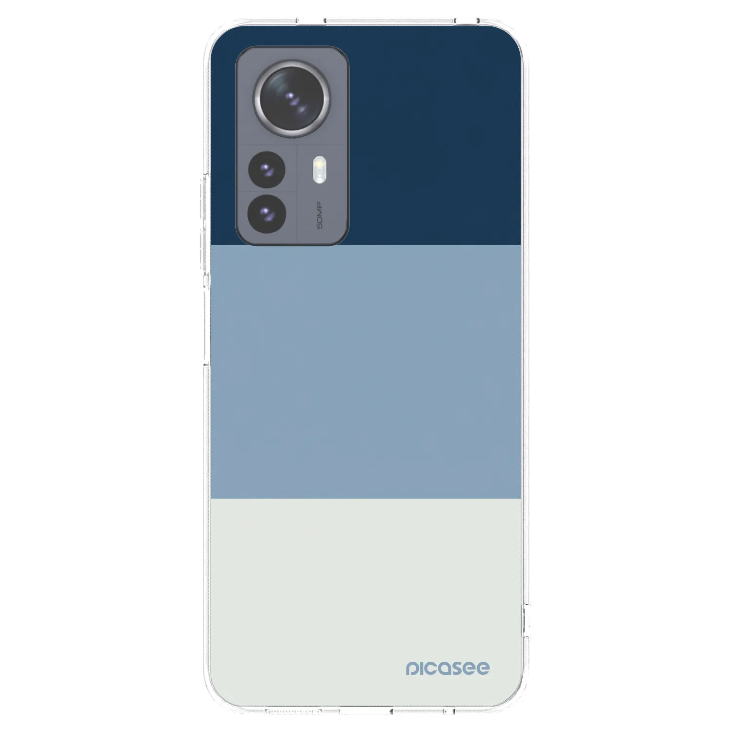 Picasee Xiaomi 12 Pro Hülle - Transparentes Silikon - Coastal Blue