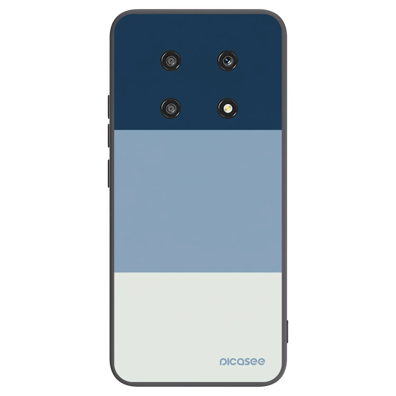 Picasee Honor Magic4 Lite 5G Hülle - Schwarzes Silikon - Coastal Blue