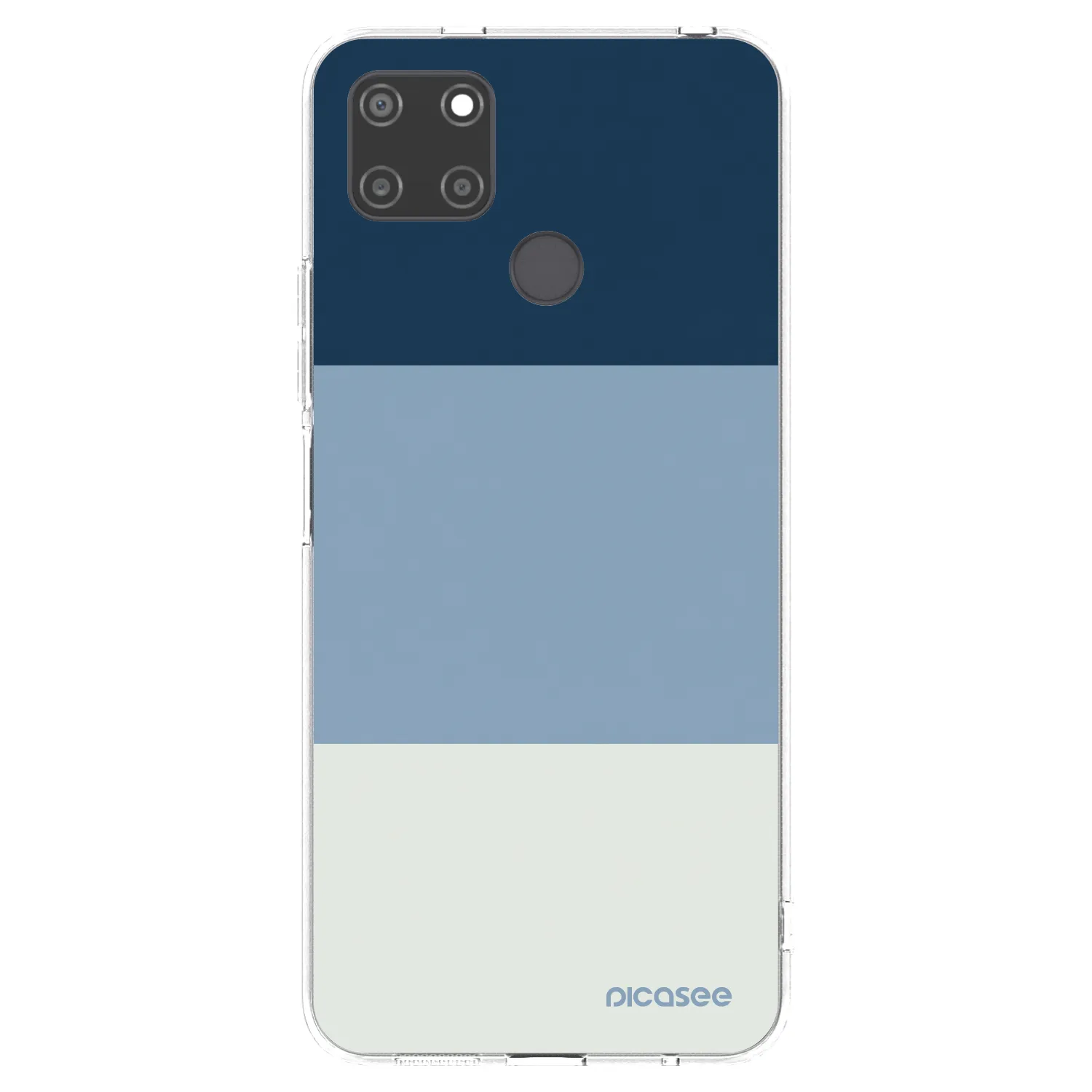 Picasee Realme C21Y Hülle - Transparentes Silikon - Coastal Blue