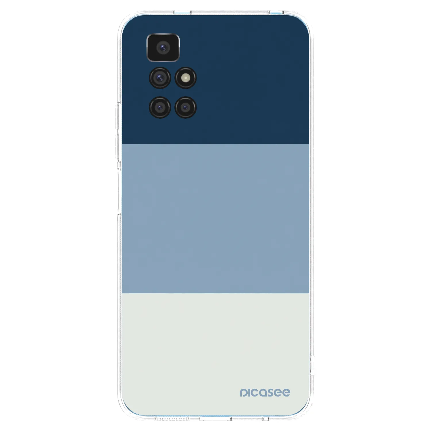 Picasee Xiaomi Redmi 10 (2022) Hülle - Transparentes Silikon - Coastal Blue