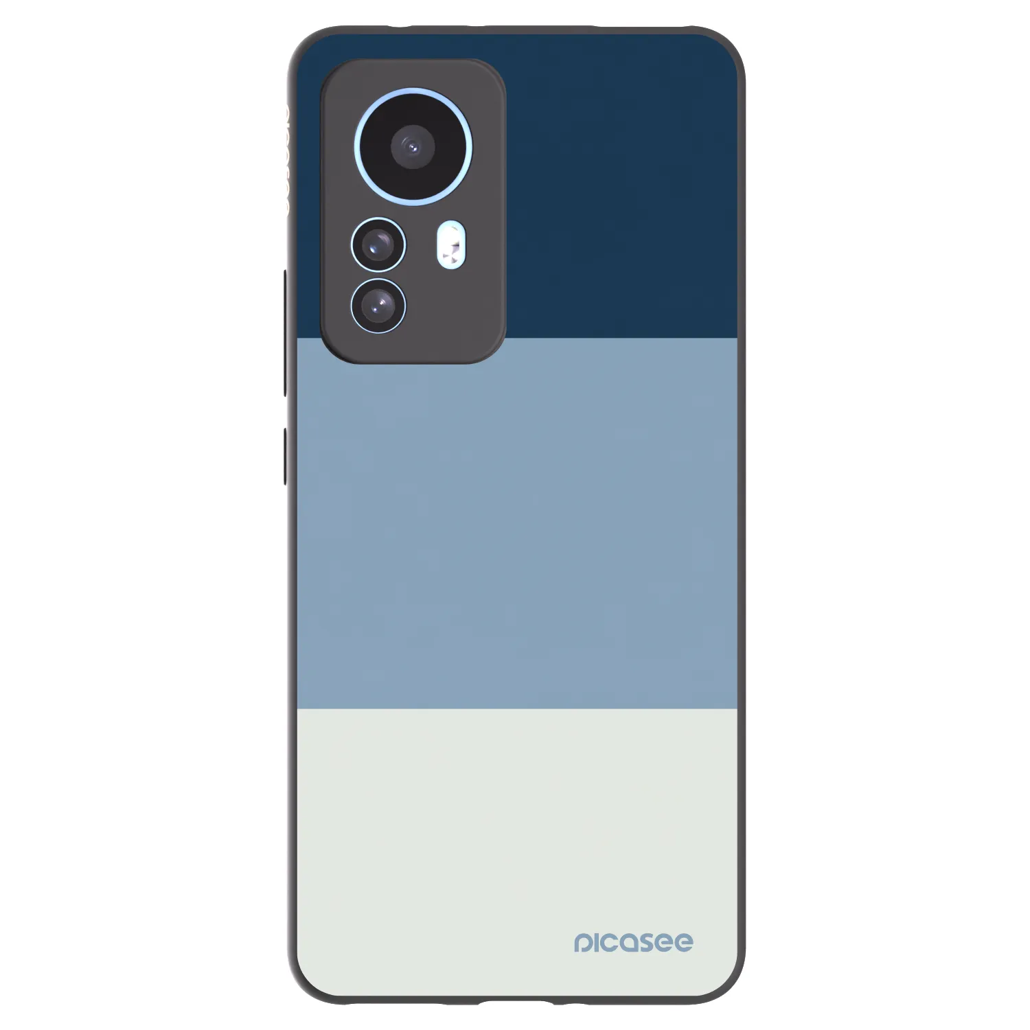 Picasee Xiaomi 12T Pro Hülle - Schwarzes Silikon - Coastal Blue