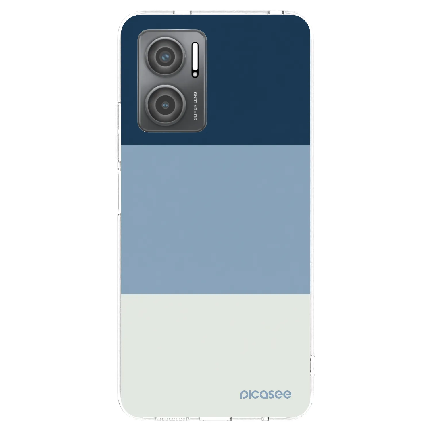 Picasee Xiaomi Redmi 10 5G Hülle - Transparentes Silikon - Coastal Blue