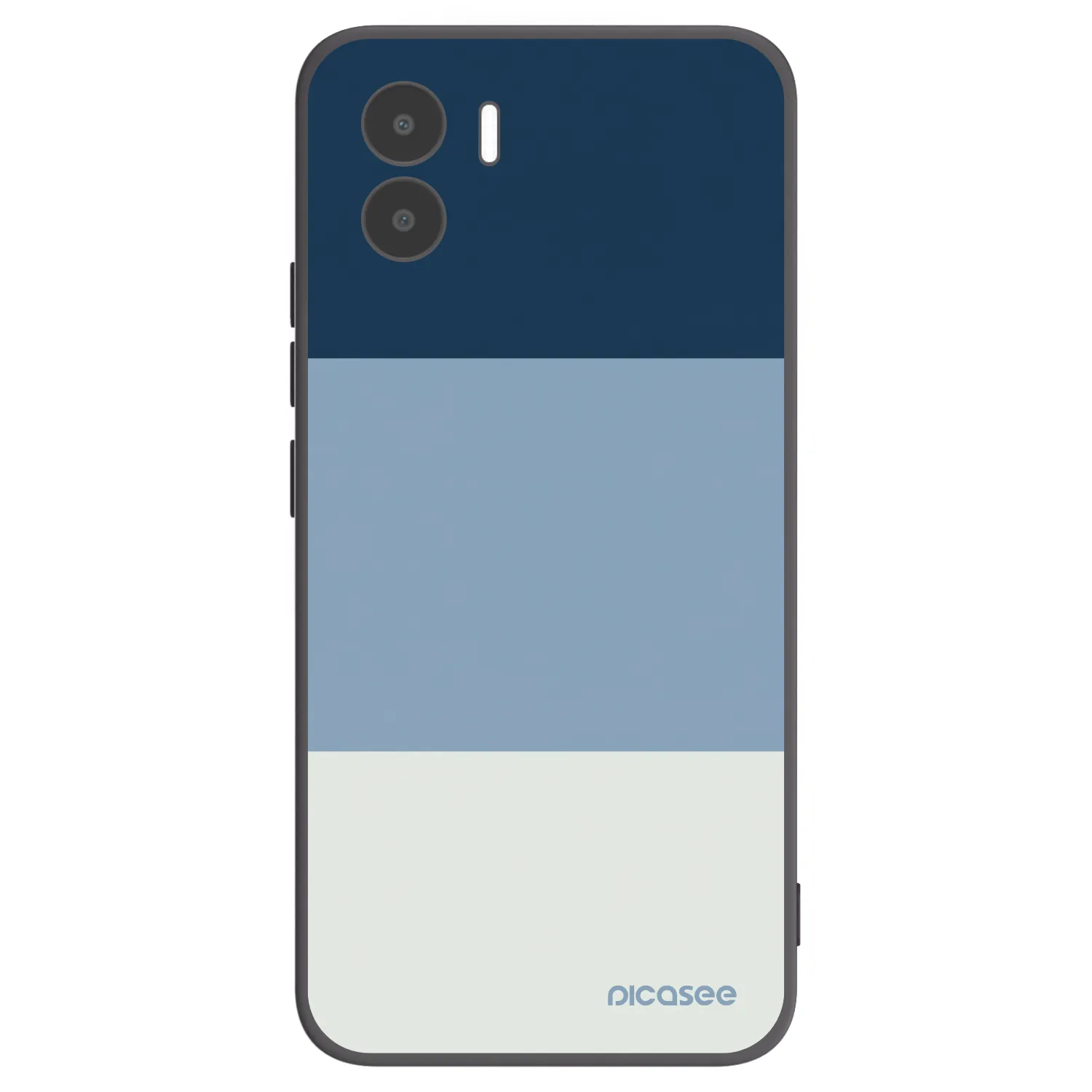 Picasee Xiaomi Redmi A1 Hülle - Schwarzes Silikon - Coastal Blue
