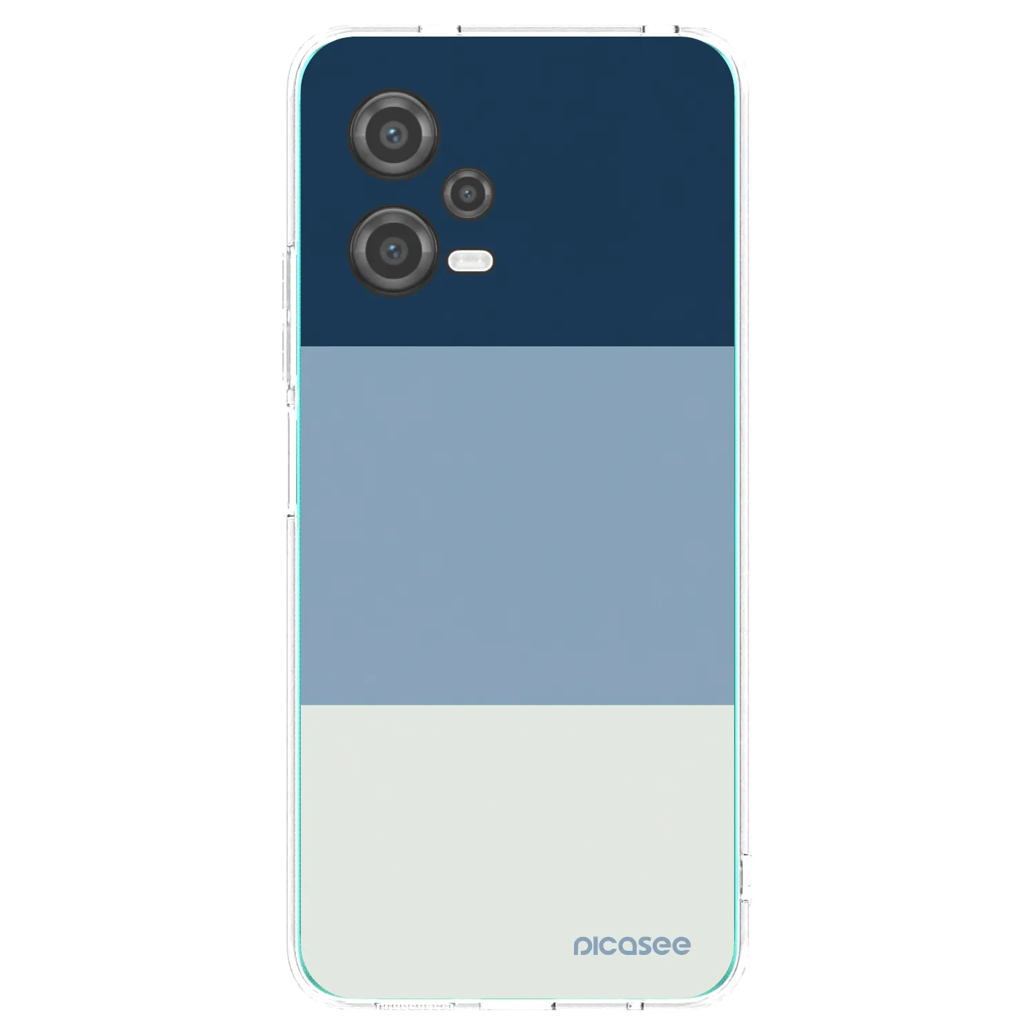 Picasee Xiaomi Poco X5 Hülle - Transparentes Silikon - Coastal Blue