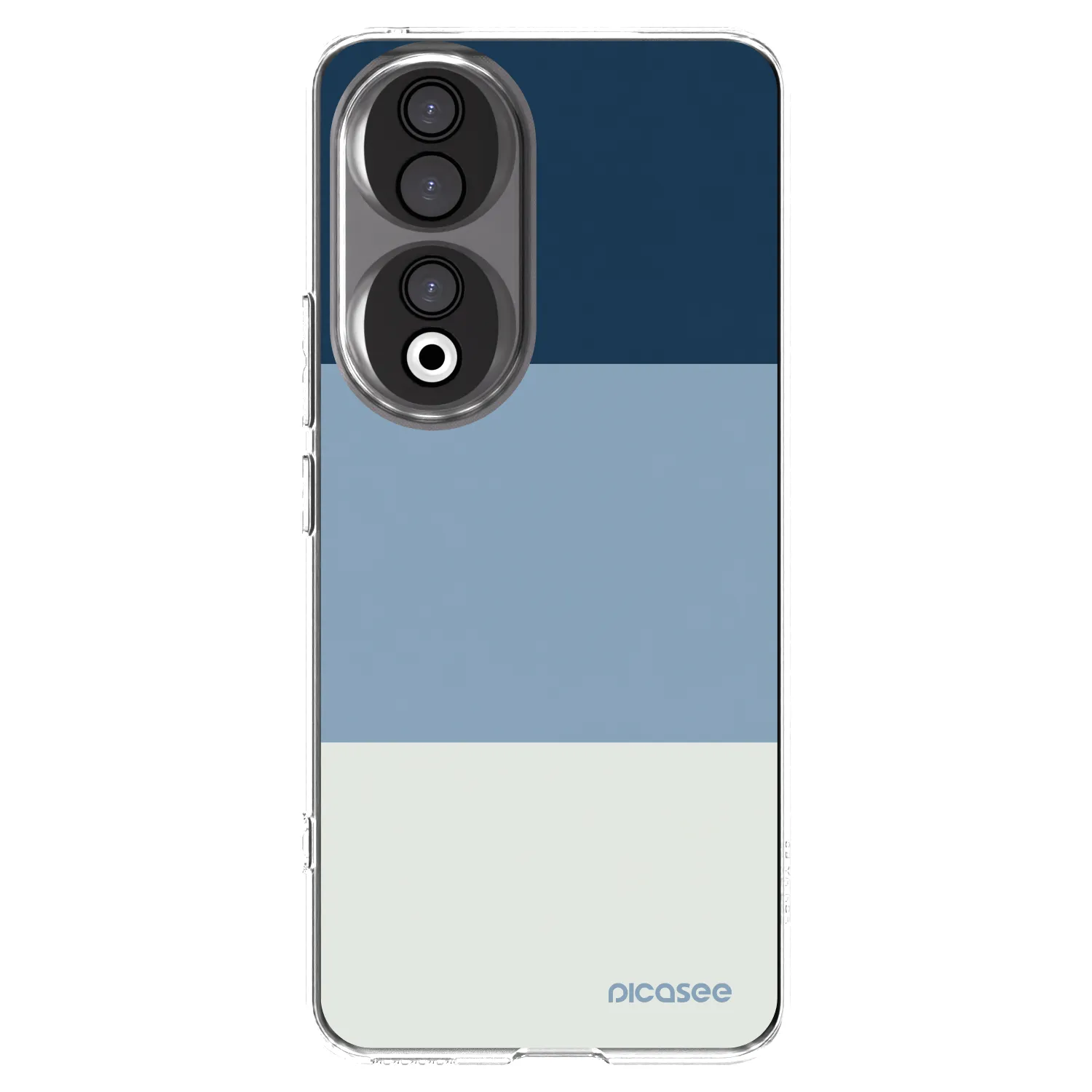 Picasee Honor 90 5G Hülle - Transparentes Silikon - Coastal Blue