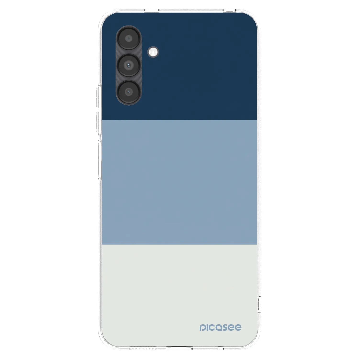 Picasee Samsung Galaxy A04s A047F Hülle - Transparentes Silikon - Coastal Blue