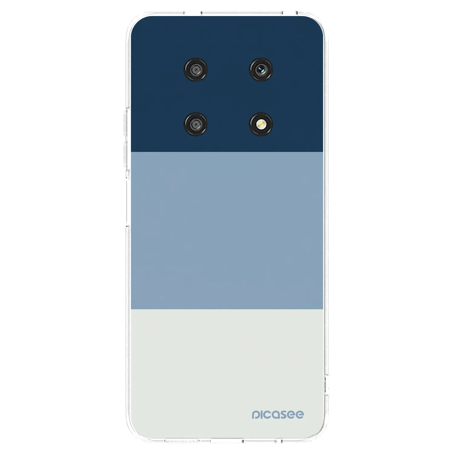 Picasee Honor Magic4 Lite 5G Hülle - Transparentes Silikon - Coastal Blue