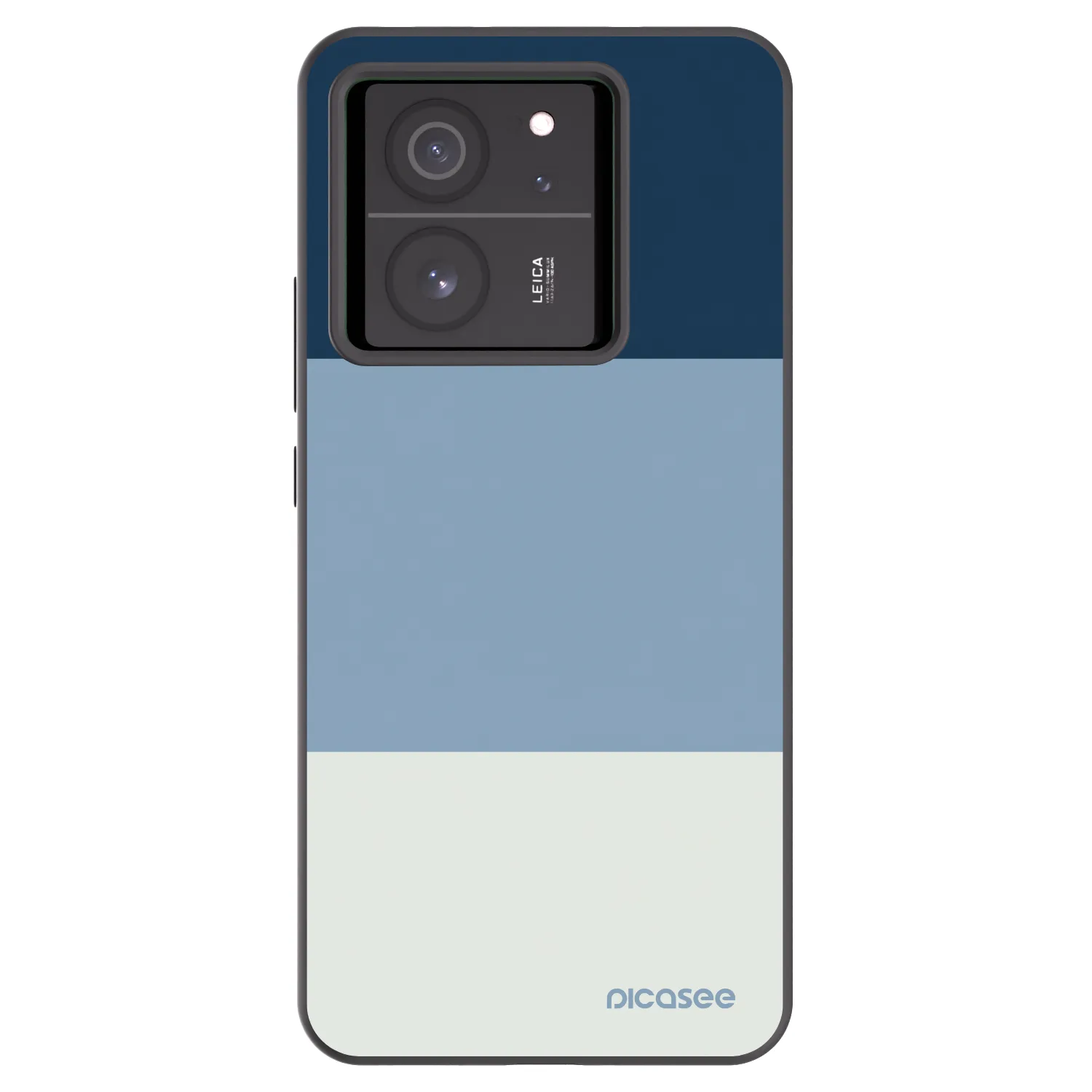 Picasee Xiaomi 13T Hülle - Schwarzes Silikon - Coastal Blue