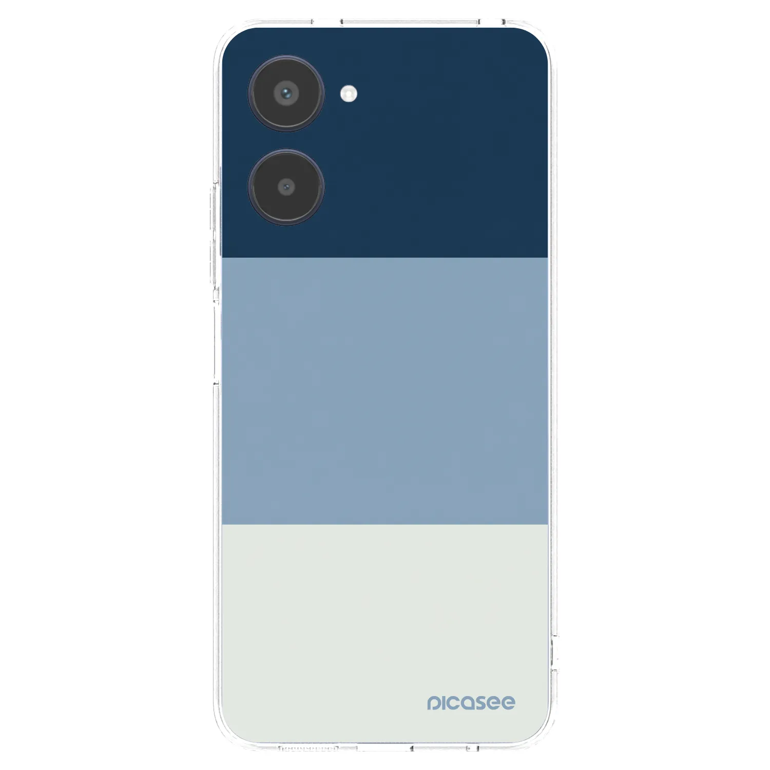 Picasee Realme 10 4G Hülle - Transparentes Silikon - Coastal Blue