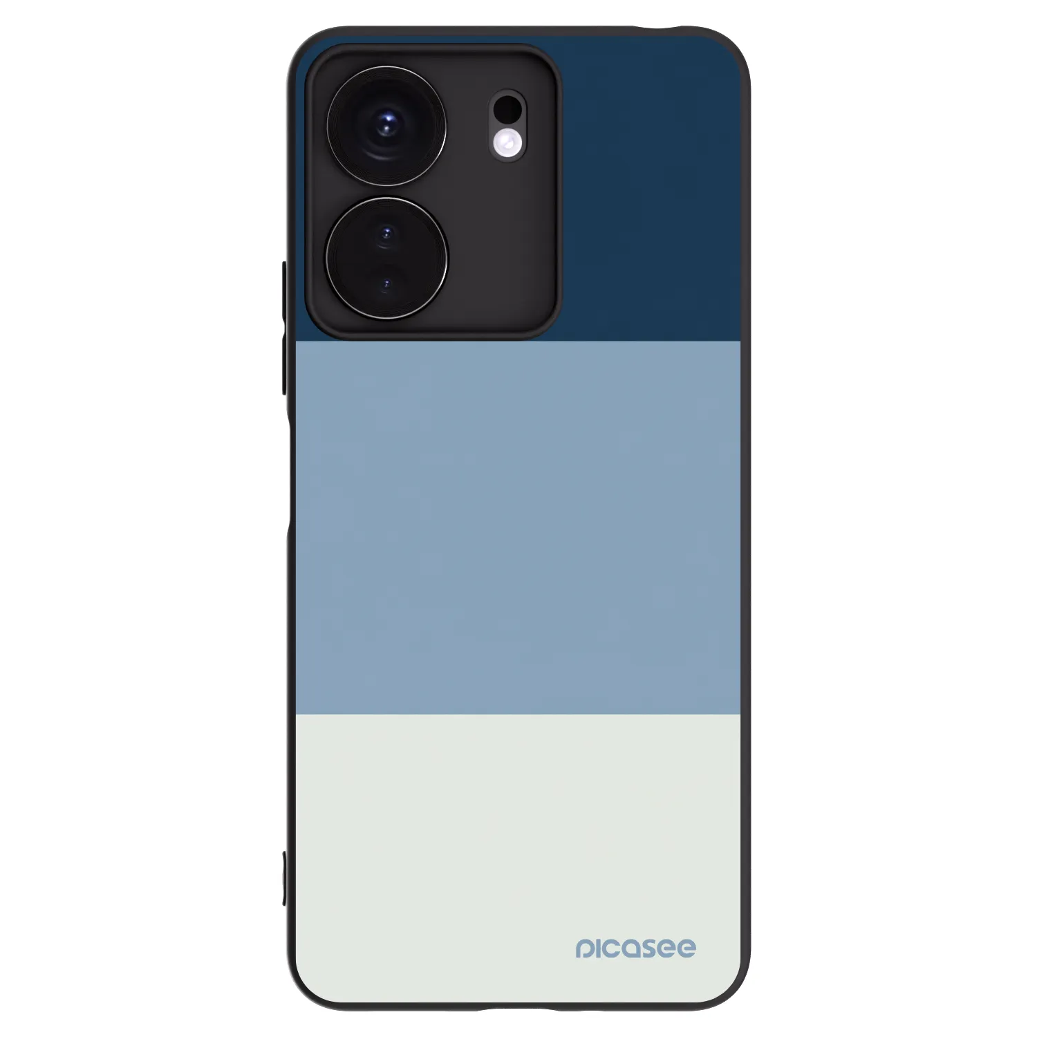 Picasee Xiaomi Redmi 13C 4G Hülle - Schwarzes Silikon - Coastal Blue