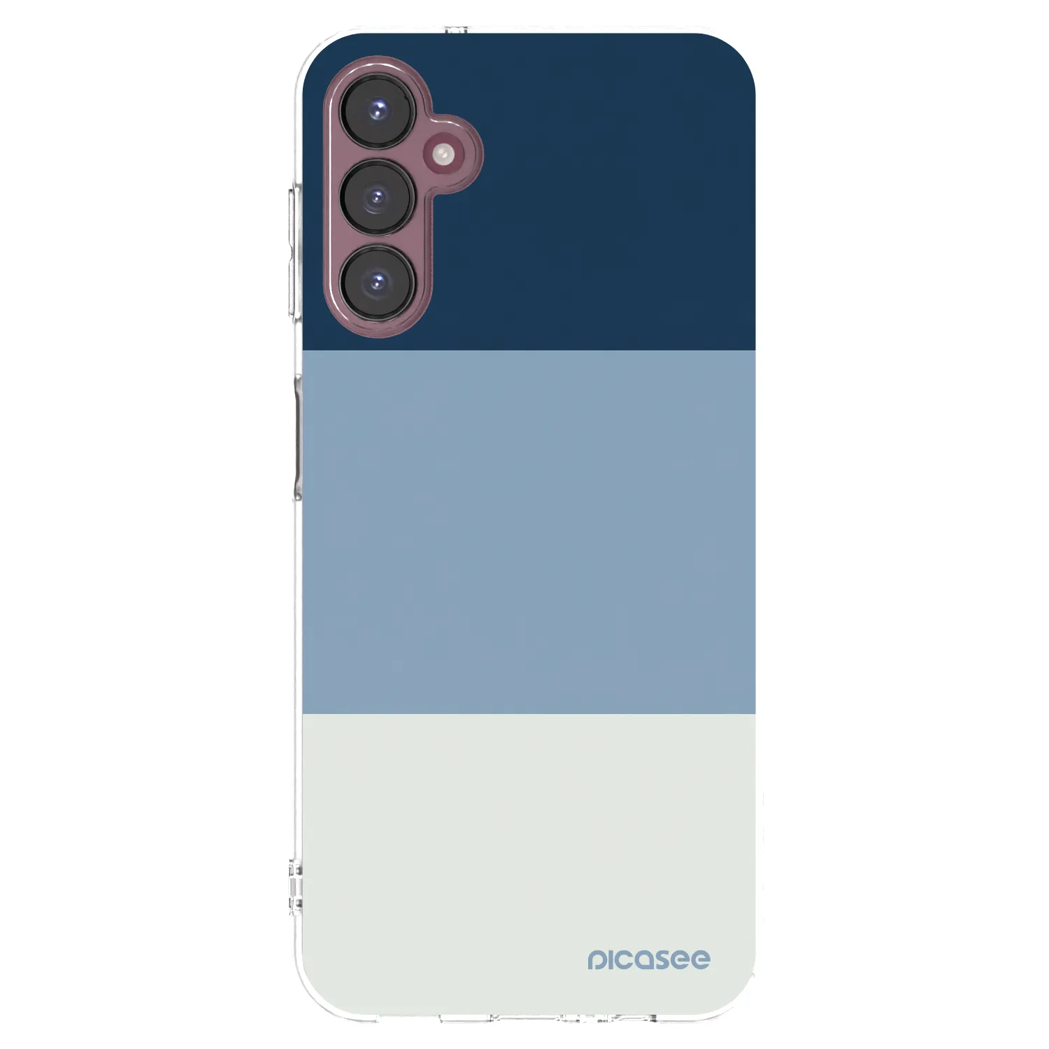 Picasee Samsung Galaxy A05s A057G Hülle - Transparentes Silikon - Coastal Blue