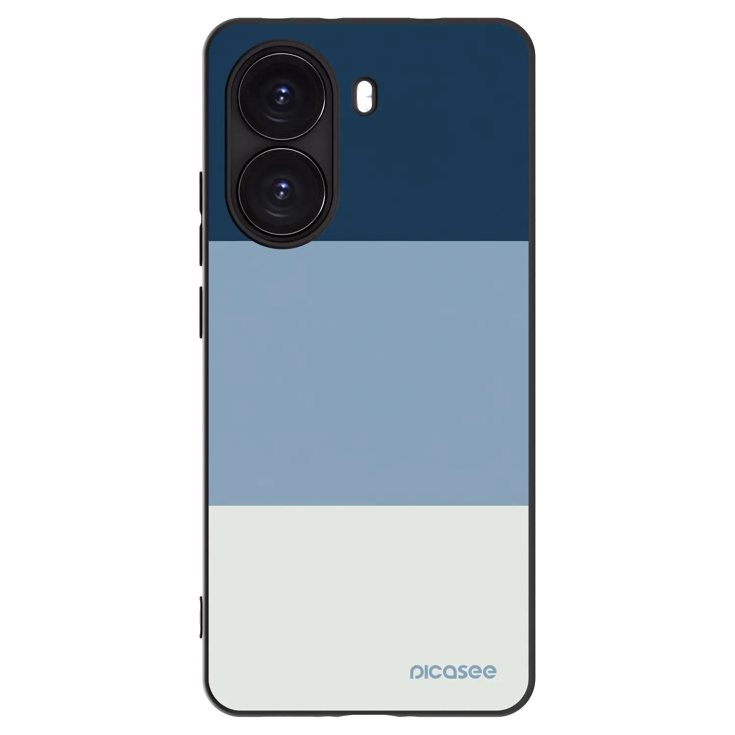 Picasee Xiaomi Poco X7 Pro 5G Hülle - Schwarzes Silikon - Coastal Blue